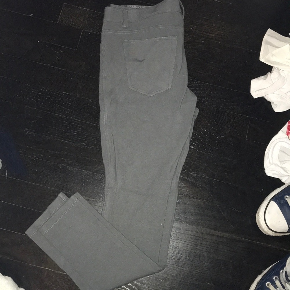 NWT Theory grey knit work slacks